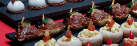Finger Food à la pâte aux tomates
